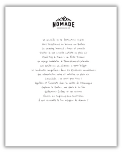Magazine Nomade vol. 006 – Édition 2021