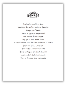 Magazine Nomade vol. 003 – Automne-Hiver