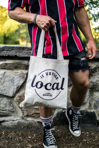 Sac fourre-tout "Je voyage local"